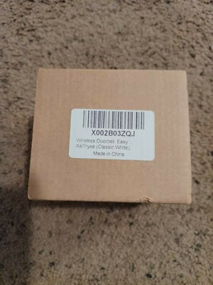 *NEW* Wireless Classic White Doorbell 