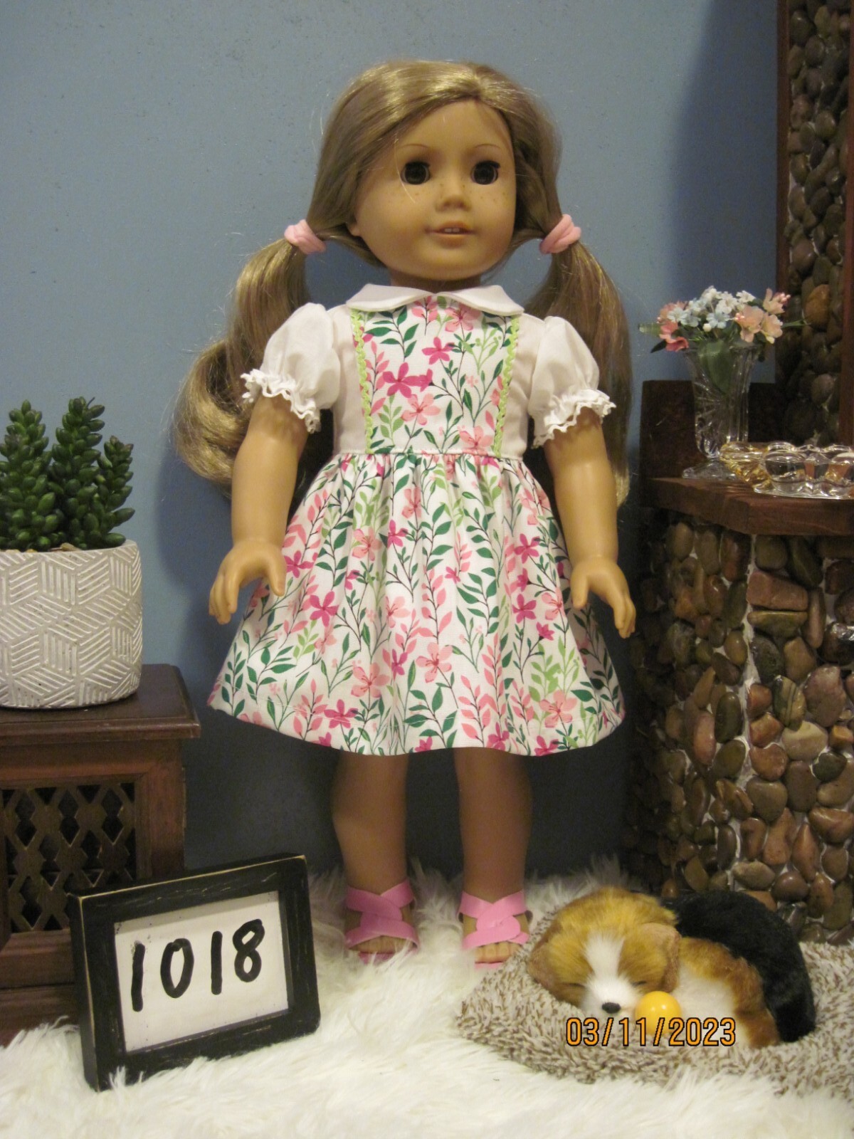 Fits American Girl Handmade With Care *dress Only
