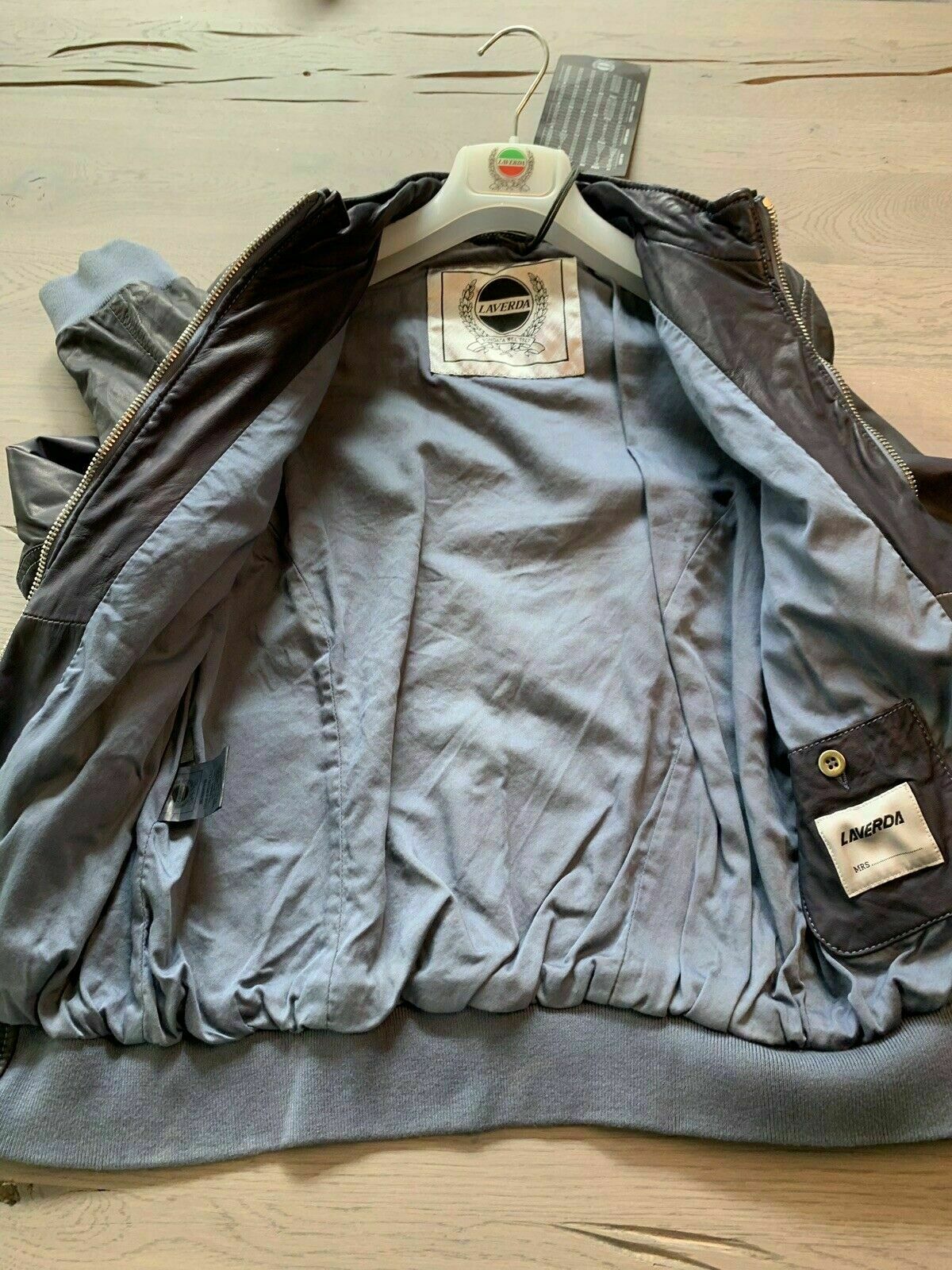 LAVERDA LAVERDA LIMITED MOTORCYCLE MOTORRADJACKE LEATHER BIKER JACKE BLOUSON JACKET S