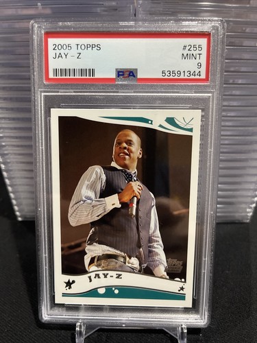 2005 Topps #255 Jay-Z RC PSA 9 (Low Pop) | eBay