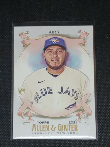 2021 Topps Allen & Ginter ALEJANDRO KIRK RC #261 Toronto Blue Jays ROOKIE CARD. rookie card picture