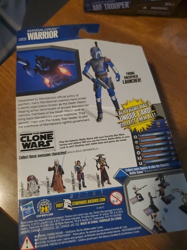 Mandalorian Warrior CW29 Star Wars The Clone Wars - action figure