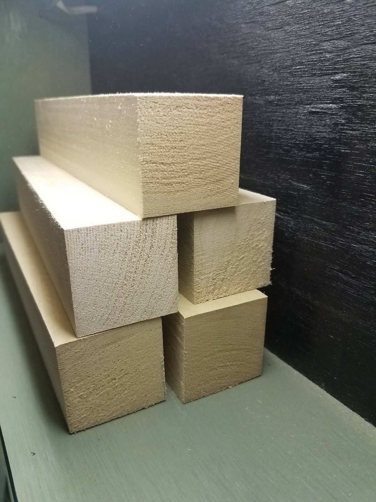 2x2x12 Basswood Carving and whittling Kilndried blocks Buy in Bulk !