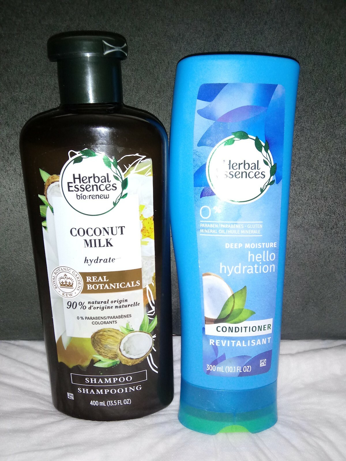 Herbal Essences Shampoo Coconut Milk 13.5oz &Conditioner Coconut Essences 10.1oz