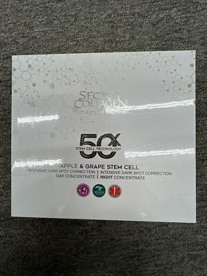 Secret Collagen Anti Aging Night and Day Concentrate Set ~ NEW/SEALED