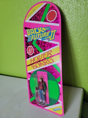 ReAction Back To The Future Marty McFly Hoverboard SDCC 2020 Super 7 BTTF 2 Rare