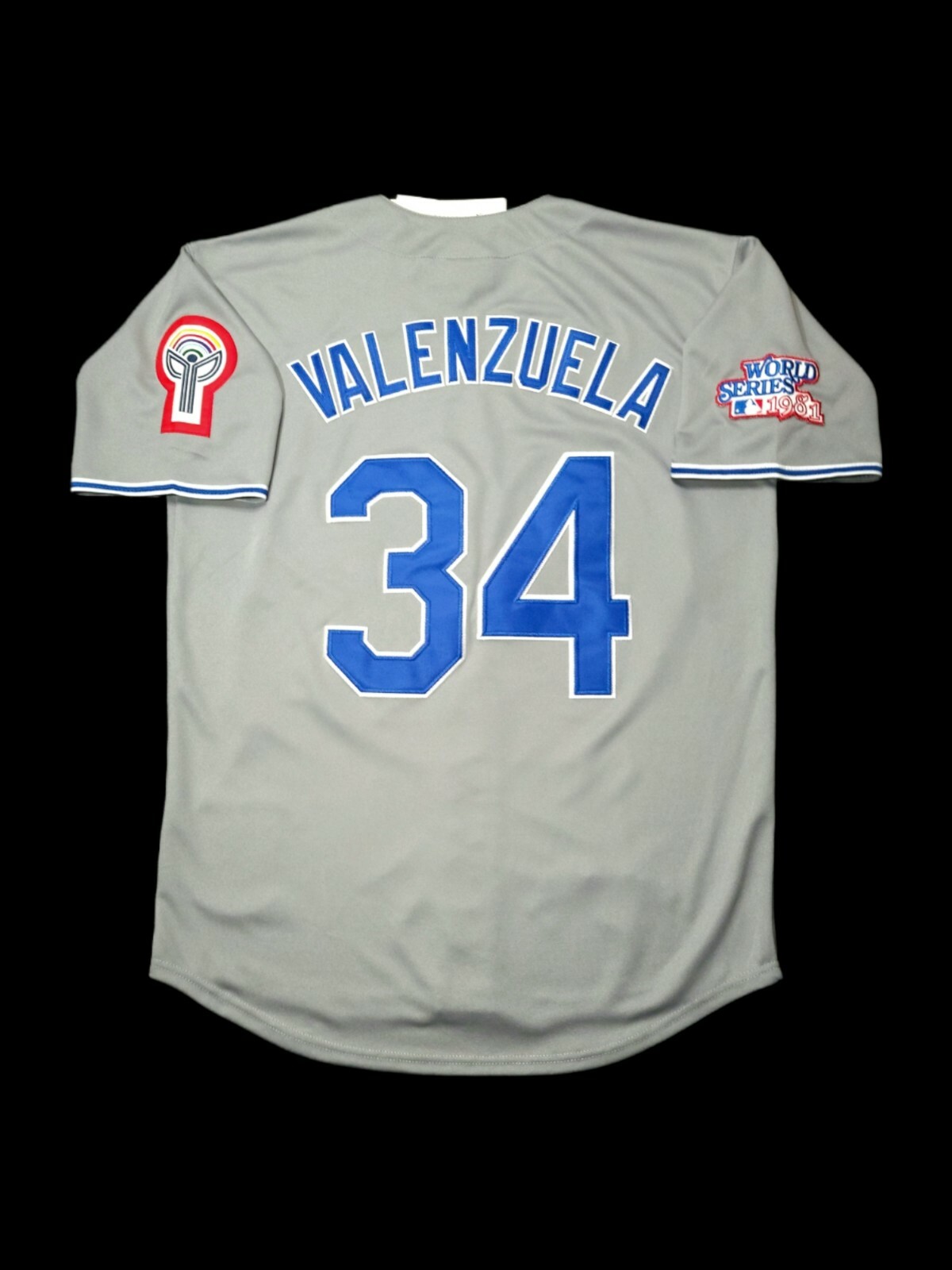 Dodgers ユニフォーム 1981 Fernando Valenzuela Fernando Valenzuela Los Angeles Dodgers Jersey 1981 World