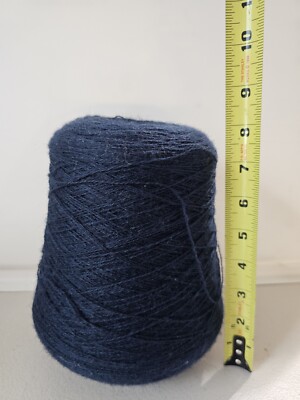 Phoenix Dye Works Navy Wool Yarn Cone 1 1/2 Lbs.