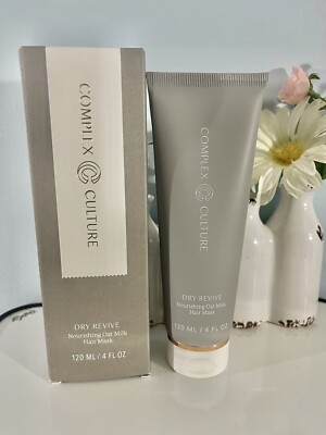 COMPLEX CULTURE DRY REVIVE NOURISHING OAT MILK HAIR MASK 120ml/4oz.NIB