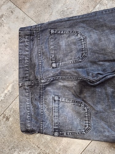 Prada Men's Classic Fit Jeans Gray washed 30 X 33 Inseam Moroco
