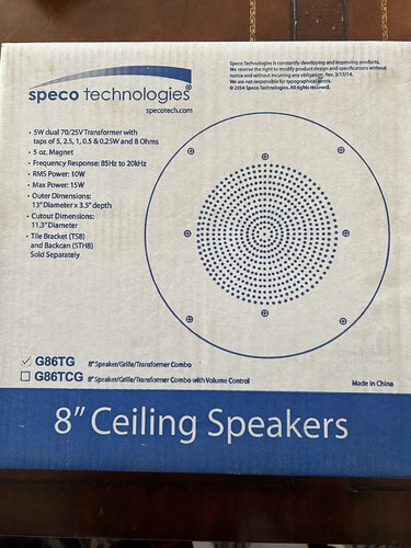 4" Speaker Grille - Eurotec International