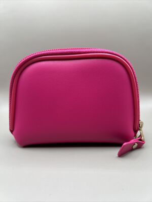 Ester Lauder Pink Makeup Bag Small Size,includes One Re-Nutriv Sample.5oz