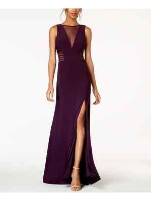 Женское вечернее платье-карандаш в полный рост без рукавов с V-образным вырезом MORGAN & CO