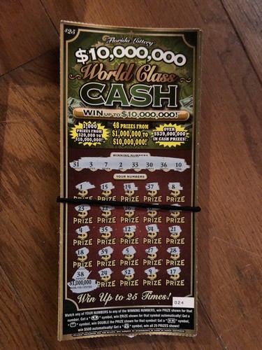 Losing Lottery Tickets Florida