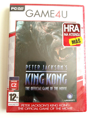Peter Jackson's King Kong, +1 GAME FOR FREE!, PC - DVD, sealed in foil, new
