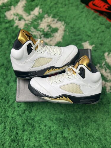 Nike Air Jordan 5 Gold Coin Olympic size 8 136027-133 OG V Nike Air Jordan 5 Gold Coin Olympic size 8 136027-133 OG V