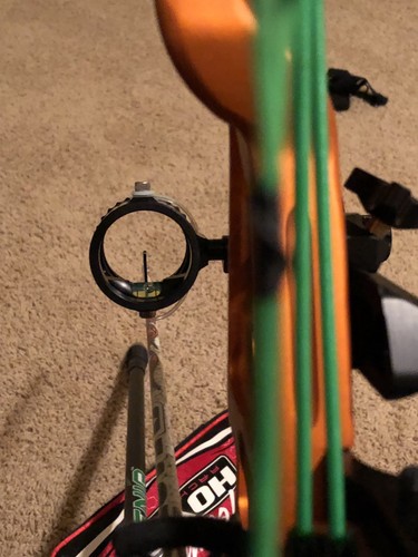 Hoyt Nitrum Turbo ORANGE ?? Total 3D Set Up Sights, Strings, Stabilizers, Etc.