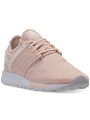 

Женские розовые спортивные кроссовки NEW BALANCE с логотипом смешанной техники Lifestyle 247, Розовый, WRL247YC