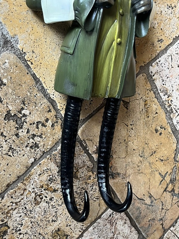 Porte Chapeaux Style ForÃªT Noire Chien De Chasse Gentleman Cornes Black Forest