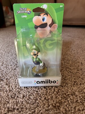 Luigi amiibo Super Smash Series Nintendo New in Box