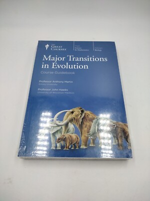 THE GREAT COURSES Major Transitions in Evolution DVDs & Guidebook NEW SEALED 