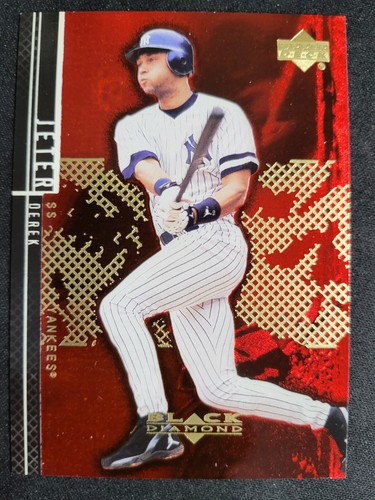2001 Black Diamond Derek Jeter Card #40 Yankees | eBay