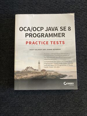 OCA / OCP Java SE 8 Programmer Practice Tests, Paperback by Selikoff, Scott; ...