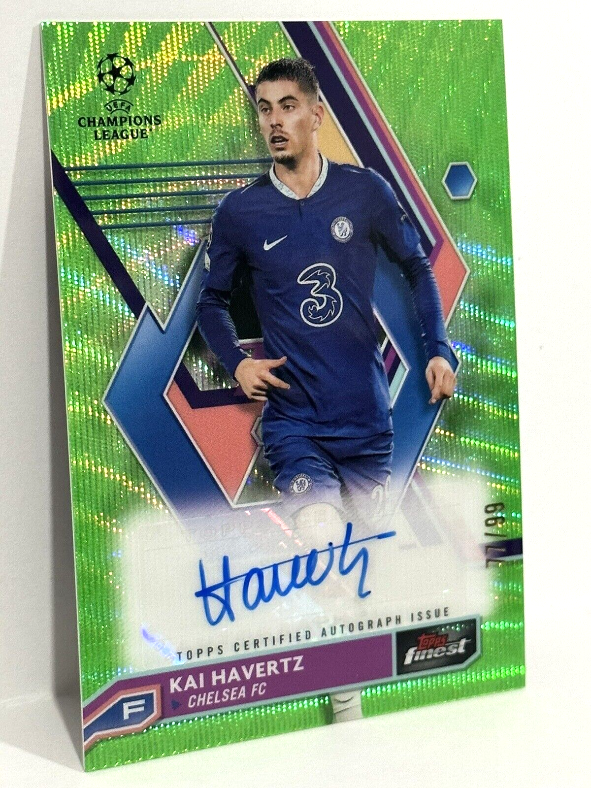 KAI HAVERTZ 2020-21 PANINI PRIZM EPL SIGNATURES AUTO #KH PSA