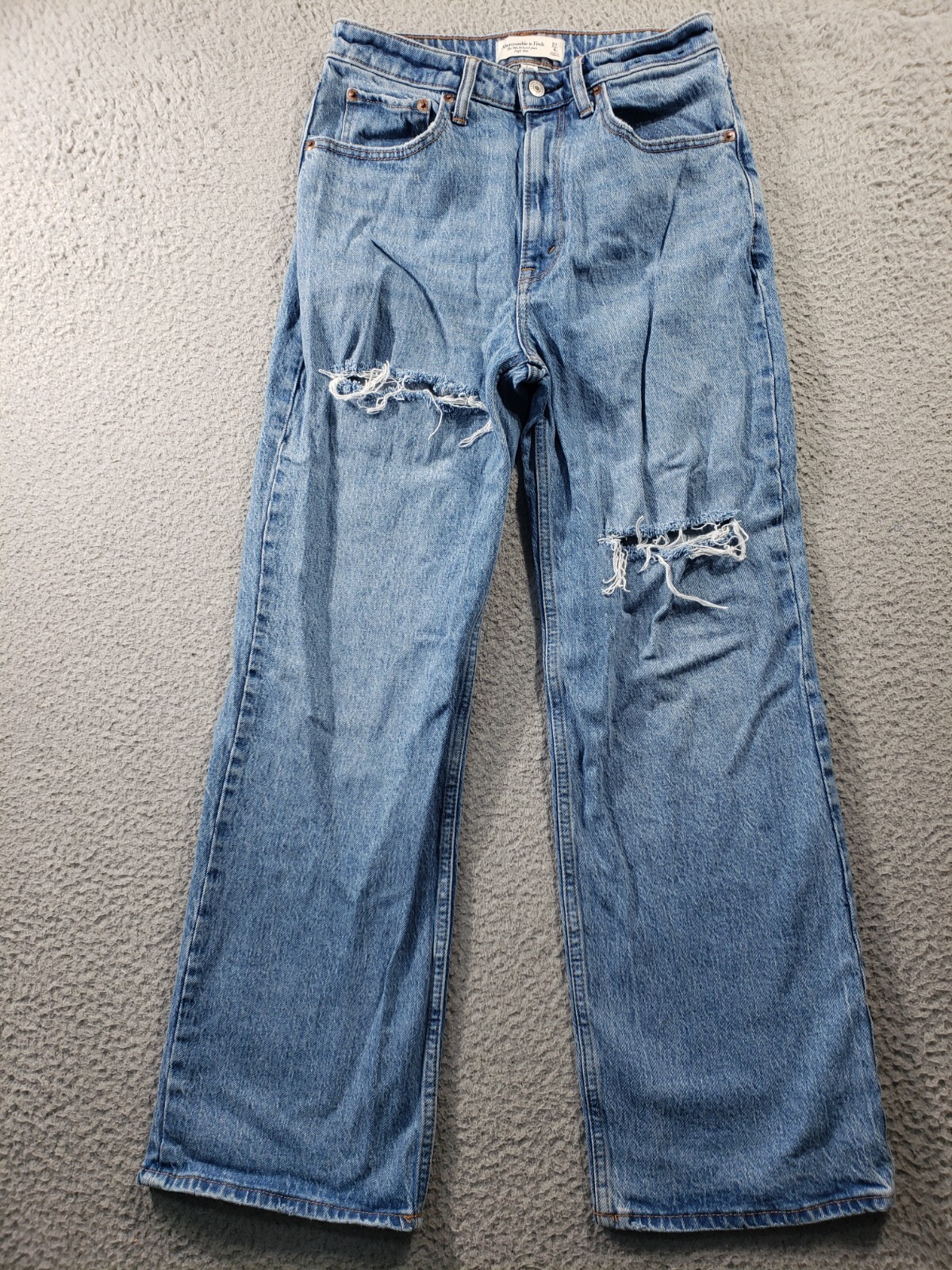 American Eagle Jeans Womens 4 90s Relaxed Blue Straight