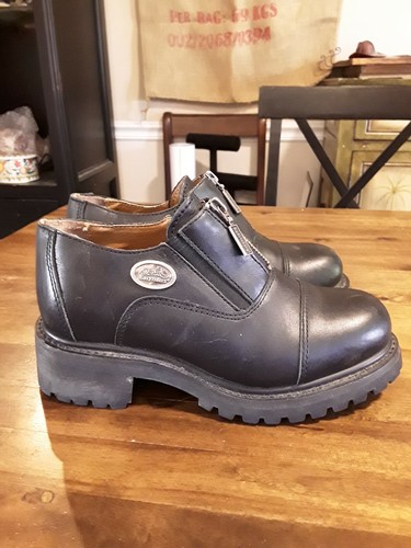 Easy Rider Black Motorcycle Riding shoes Womens Sz 6.5N FAST SHIP 😀