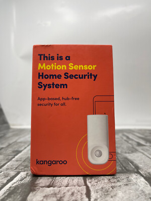 New Kangaroo Home Security Motion Sensor App Based Model: MOTION2  A0001.  Ef