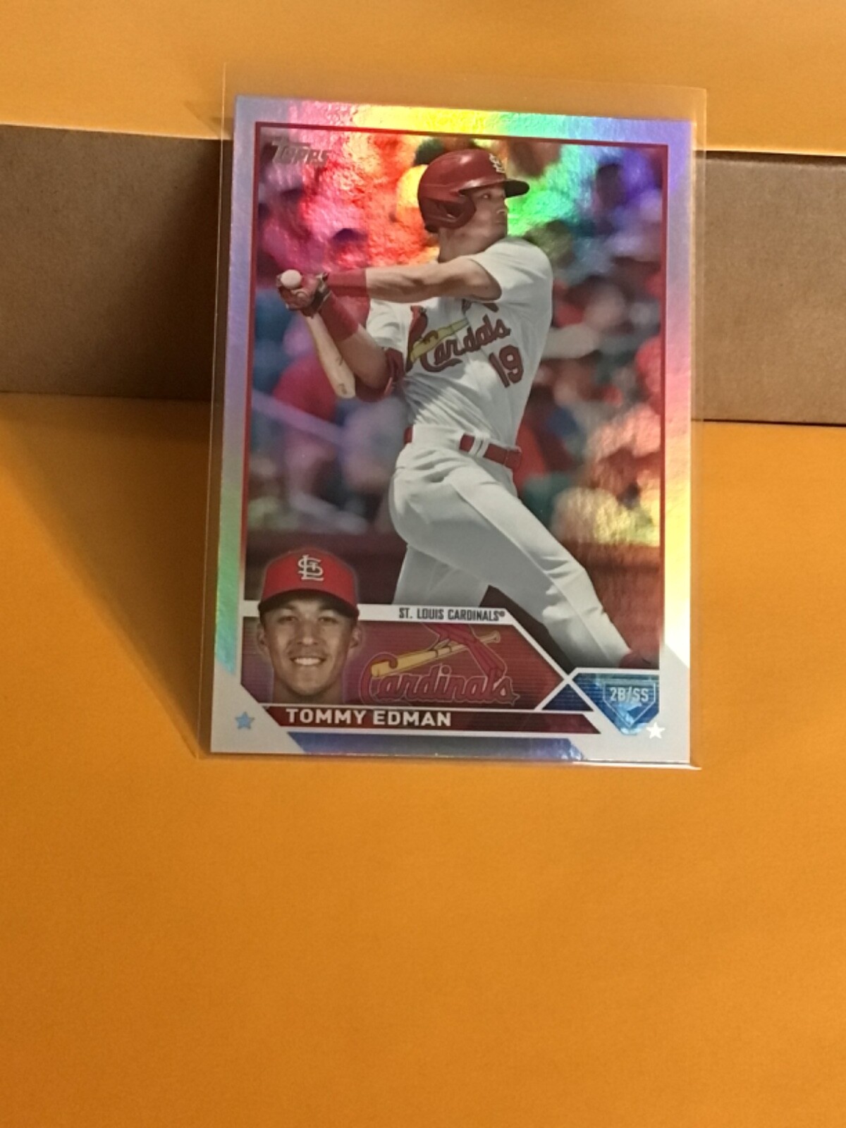 Tommy Edman#294 2023 Topps Series 1 Baseball BASE & Rainbow