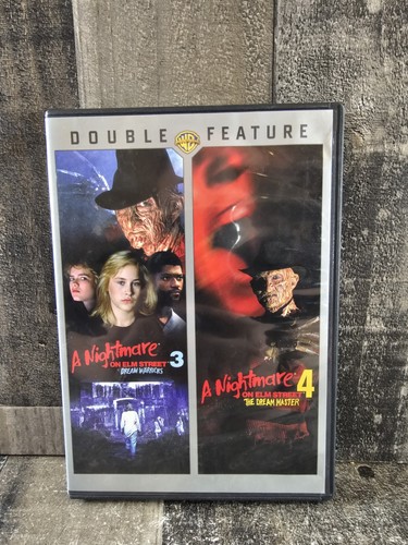 A Nightmare on Elm Street 3-4 Double Feature (DVD) Freddy