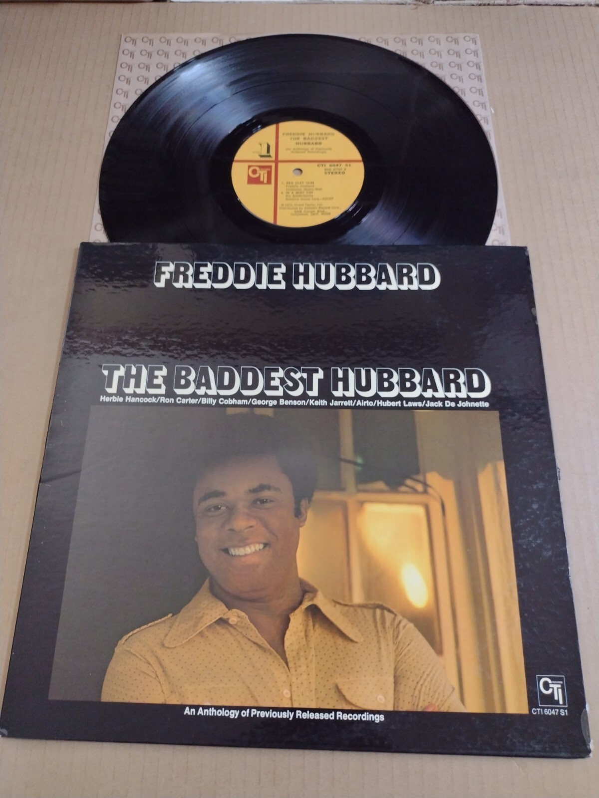 FREDDIE HUBBARD The Baddest Hubbard (An Anthology) LP CTI