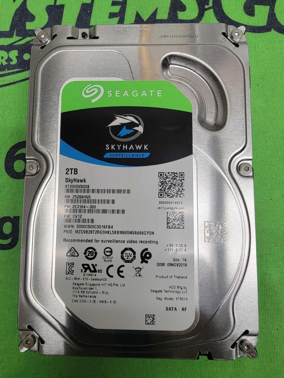 Seagate SkyHawk 2TB 3.5