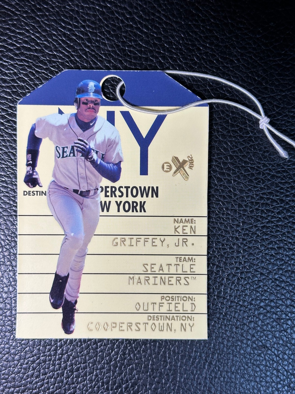 1998 Fleer EX 2001 Destination Cooperstown New York #7 Ken Griffey Jr
