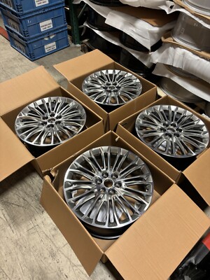 NEW OEM GM CADILLAC XT5 XT6 17-20 20X8 NICKEL PEARL WHEEL SET (4) 23403702