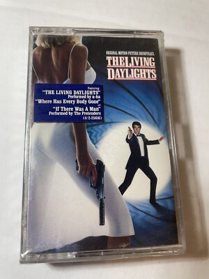 The Living Daylights Motion Picture Original Soundtrack Cassette Tape New Sealed