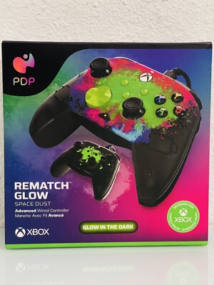 Official REMATCH GLOW Advanced Wired Controller for XBOX / PC [ Space Dust ]