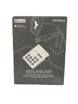 Roland GO:LIVECAST Live Streaming Studio for Smartphones