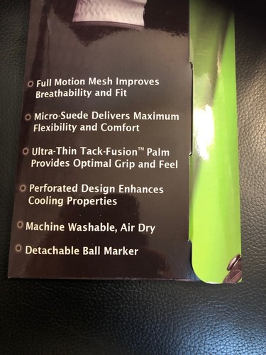 Caddy Daddy Mens Left Handed Size Extra Large Talon Golf Glove New