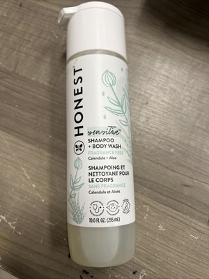 Sensitive Shampoo + Body Wash, Fragrance Free, 10 fl oz (295 ml)