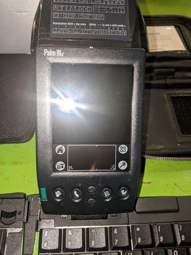 Palm IIIC 3C80600U Handheld Wireless PDA with portable keyboard