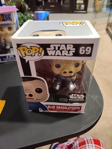 Star Wars Funko Pop #69 Blue Snaggletooth, Smugglers Bounty