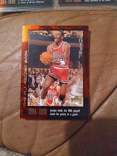 Michael Jordan 1984-98 Upper Deck The M.J. Record Book Card