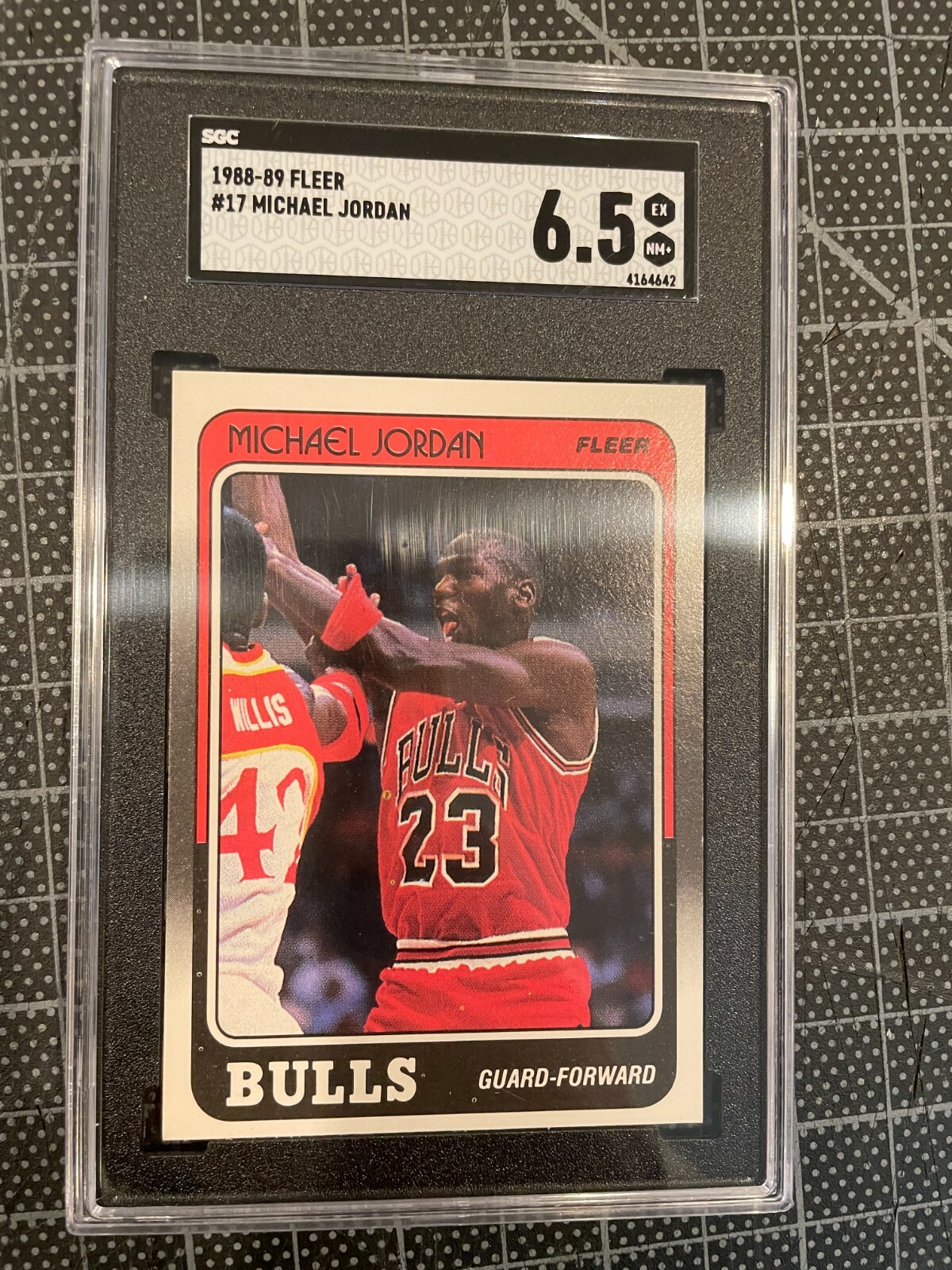 1988-89 FLEER MICHAEL JORDAN CHICAGO BULLS BASKETBALL CARD