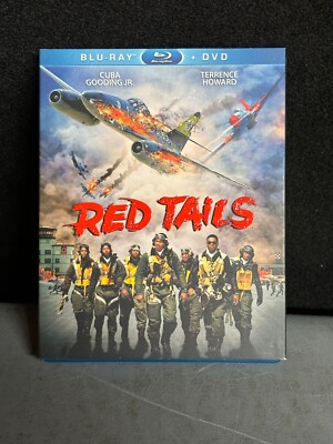 Red Tails (Blu Ray + DVD, 2012) - Cuba Gooding Jr, Terrence Howard