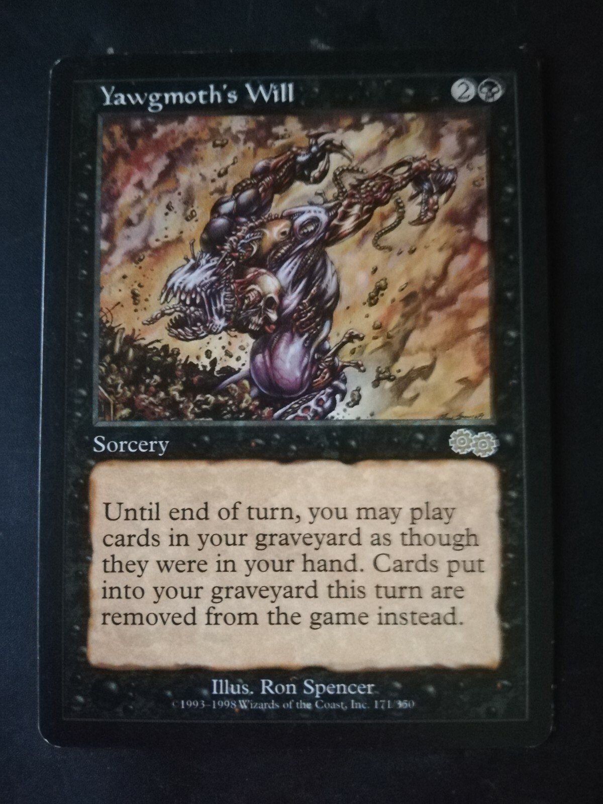 ヨーグモスの意志　ジャッジ褒賞 foil / Yawgmoth’s Will 英)【Foil】ヨーグモスの意志 / Yawgmoth's Will【PRM】ジャッジ