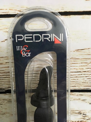Pedrini Bottle Stopper Wine Cork Set of 2 Hinged Fold Seal Fits Most Bottles