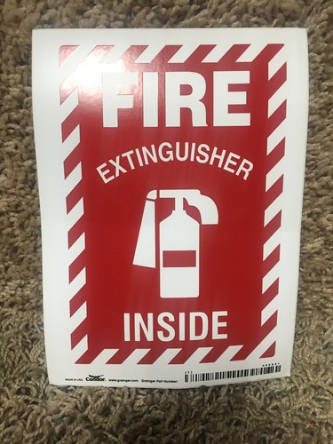 CONDOR 469Z81 Fire Equipment, No Header, Vinyl, 7 CONDOR 469Z81 Fire Equipment, No Header, Vinyl, 7